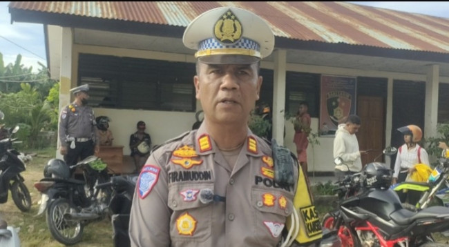 Foto. Satlantas Polres Kupang Gelar Razia Cipta Kondisi Jelang Operasi Ketupat 2025.