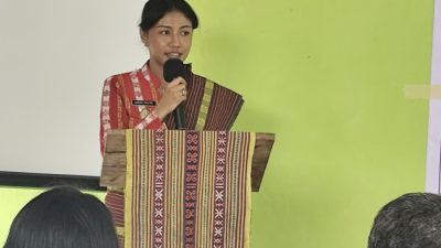Foto. Wabup Kupang Aurum Titu Eki Apresiasi Kolaborasi Yayasan CIRMA dan BMKG dalam Hadapi Tantangan Iklim bagi Petani.