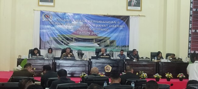 Foto. Bupati Kupang Hadiri Pembukaan Sidang LKPJ 2024, Tekankan Transparansi Kinerja Pemerintah.