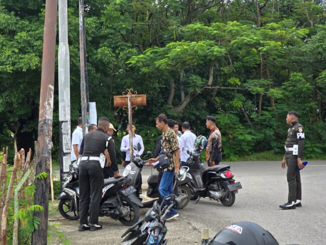 Potret lahan strategis milik Kemenkumham di Oesapa Selatan yang diduga dikuasai dan diperjualbelikan secara ilegal.