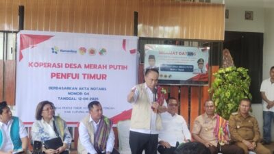 Koperasi Desa Jadi Tulang Punggung Ekonomi Lokal, Bupati Kupang Siap Jadi Pilot Project Nasional