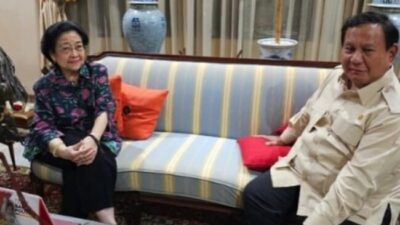Momen Hangat Pertemuan Prabowo dan Megawati di Teuku Umar. Foto IG Sufmi Dasco Ahmad.
