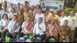 Foto. Menteri Koperasi RI bersama Gubernur NTT, Wakil Gubernur, dan Bupati Kupang saat kunjungan ke Koperasi Merah Putih Desa Penfui Timur.
