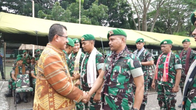 Prajurit Perbatasan, Kebanggaan NTT: Bupati Kupang Lepas 450 Personel Yonif 743/PSY ke Papua.
