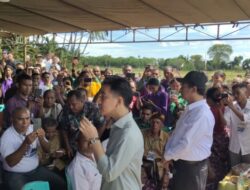 Gibran di Kabupaten Kupang: Dorong Swasembada Pangan, Tanggapi Langsung Keluhan Petani