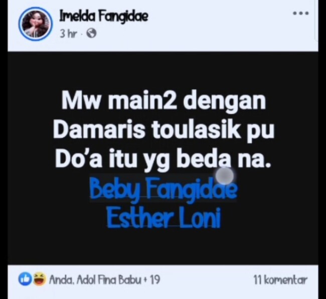 Doa Seorang Ibu yang Menggetarkan Kekuasaan: Tangis Imelda dan Teror di Kupang.