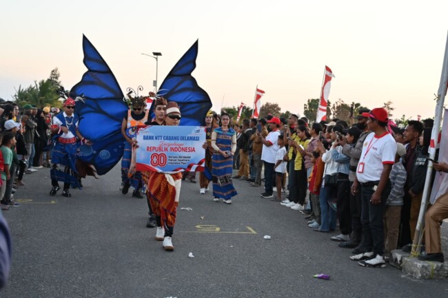 Kabupaten Kupang Berpesta: 169 Peserta Meriahkan Karnaval Budaya HUT RI ke-80.