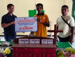 Perjalanan Ekstrem Tak Surutkan Semangat! Bank NTT Salurkan CSR untuk Pembangunan Pagar GMIT Betel Saukibe